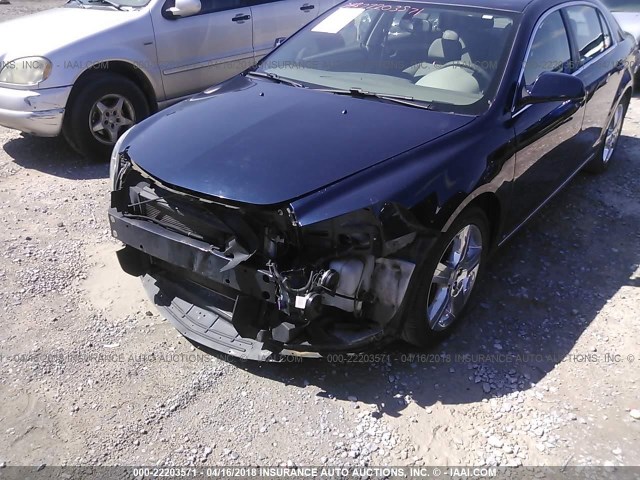 1G1ZH57B59F251118 - 2009 CHEVROLET MALIBU 1LT 蓝色 照片 6