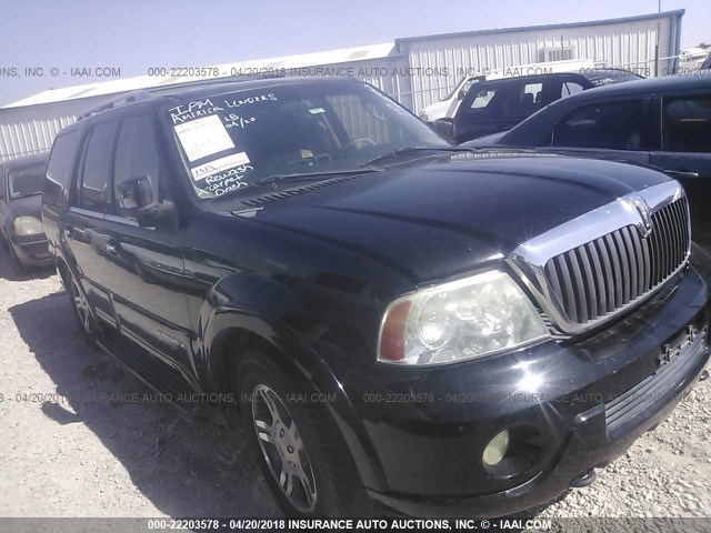 5LMFU27R93LJ08952 - 2003 LINCOLN NAVIGATOR BLACK photo 1