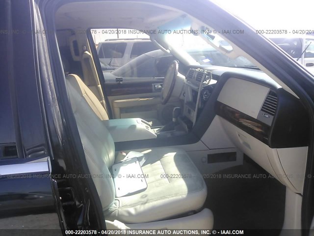 5LMFU27R93LJ08952 - 2003 LINCOLN NAVIGATOR BLACK photo 5