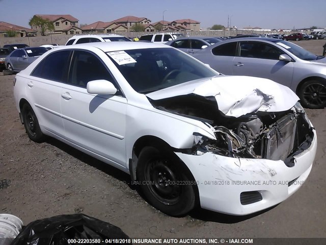 4T4BF3EK8AR070408 - 2010 TOYOTA CAMRY SE/LE/XLE WHITE photo 1