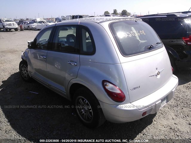 3A8FY48B18T123118 - 2008 CHRYSLER PT CRUISER SILVER photo 3