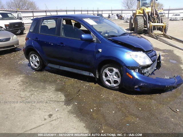 JTKKT624450122900 - 2005 TOYOTA SCION XA BLUE photo 1