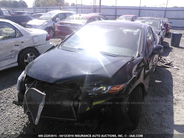 2HGFG3B1XCH535822 - 2012 HONDA CIVIC EXL BLACK photo 6