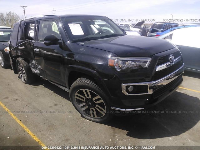 JTEBU5JR7F5267165 - 2015 TOYOTA 4RUNNER SR5/LIMITED/TRAIL/TRD PRO BLACK photo 1