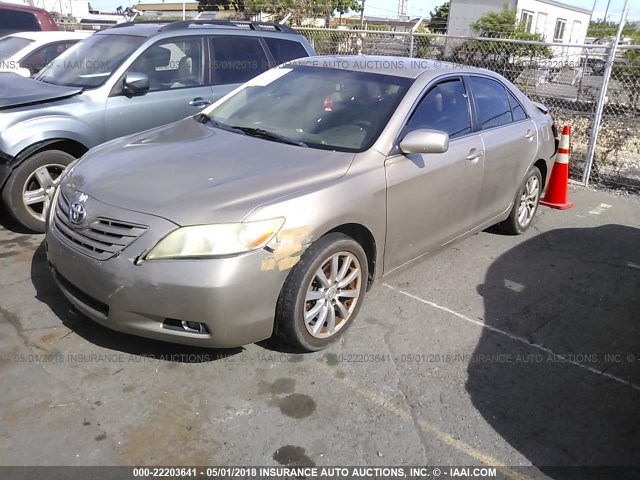 JTNBE46K083142669 - 2008 TOYOTA CAMRY CE/LE/XLE/SE GOLD photo 2