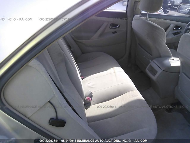 JTNBE46K083142669 - 2008 TOYOTA CAMRY CE/LE/XLE/SE GOLD photo 8