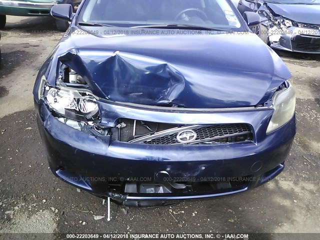 JTKDE177160096556 - 2006 TOYOTA SCION TC 蓝色 照片 6