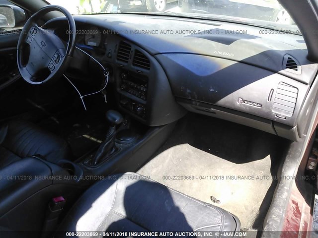 2G1WX15K129233683 - 2002 CHEVROLET MONTE CARLO SS ბურგუნდია ფოტო 5