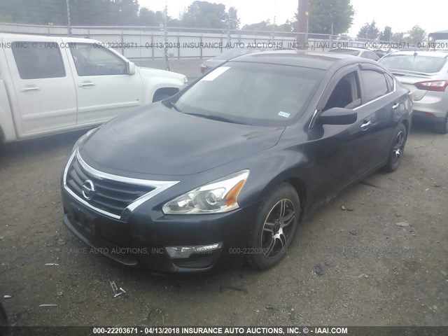 1N4AL3AP0DN470116 - 2013 NISSAN ALTIMA 2.5/S/SV/SL GRAY photo 2