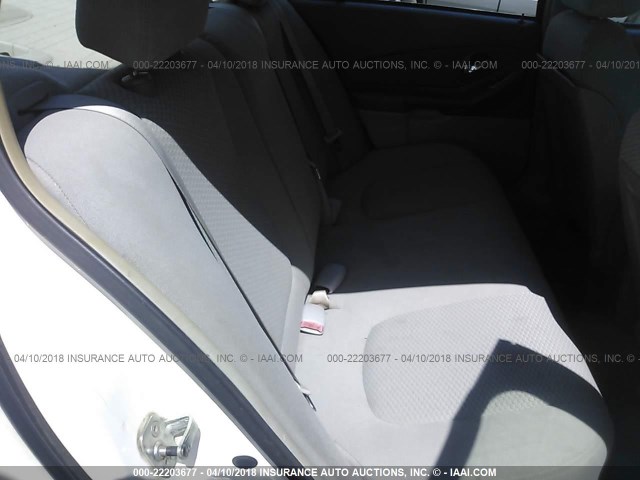 1G1ZS58N38F145694 - 2008 CHEVROLET MALIBU LS თეთრი ფოტო 8