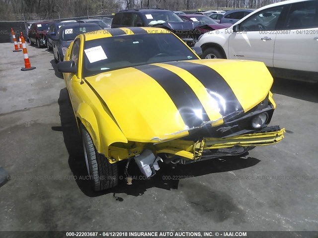 1ZVFT82H365221765 - 2006 FORD MUSTANG GT YELLOW photo 6