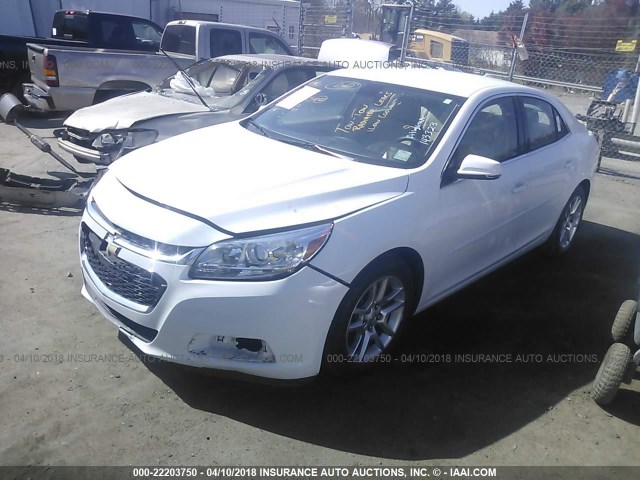 1G11C5SL6EF143323 - 2014 CHEVROLET MALIBU 1LT 白色 照片 2