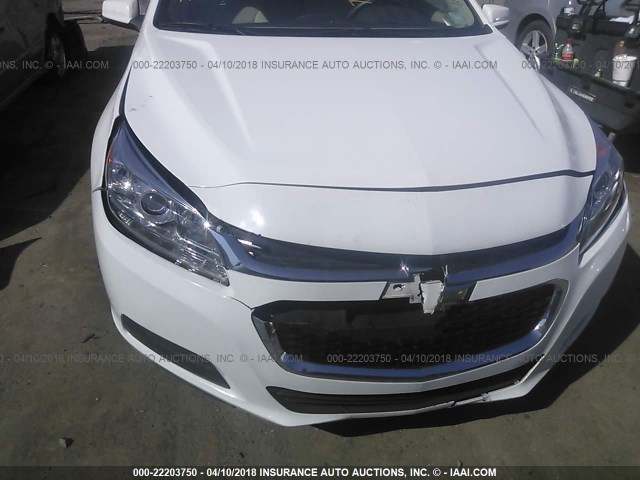 1G11C5SL6EF143323 - 2014 CHEVROLET MALIBU 1LT 白色 照片 6
