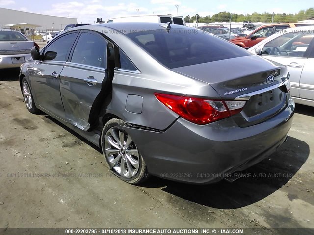 5NPEC4ACXCH352376 - 2012 HYUNDAI SONATA SE/LIMITED GRAY photo 6