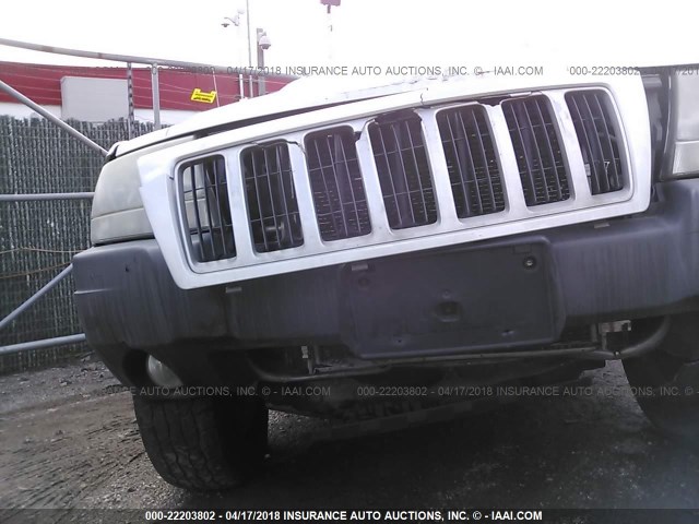 1J4GW48NX4C398899 - 2004 JEEP GRAND CHEROKEE LAREDO/COLUMBIA/FREEDOM SILVER photo 6