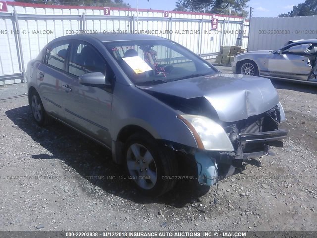 3N1AB61E68L660217 - 2008 NISSAN SENTRA 2.0/2.0S/2.0SL GRAY photo 1