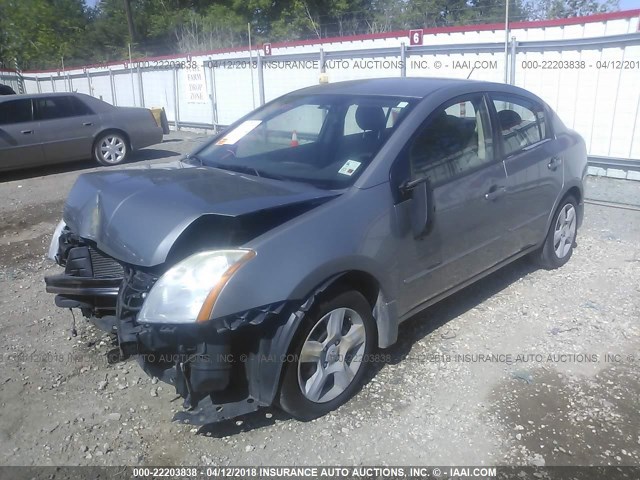 3N1AB61E68L660217 - 2008 NISSAN SENTRA 2.0/2.0S/2.0SL GRAY photo 2