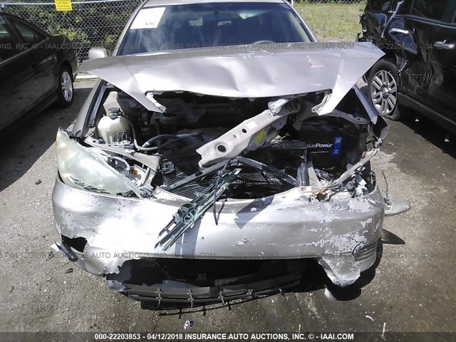 4T1BE32K35U080075 - 2005 TOYOTA CAMRY LE/XLE/SE 银色 照片 6