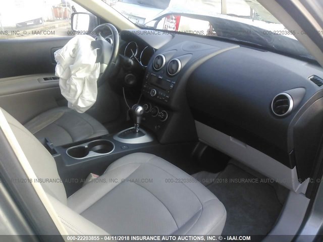 JN8AS58T69W321680 - 2009 NISSAN ROGUE S/SL GRAY photo 5