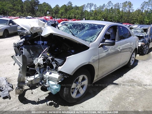 1G11B5SL2FF234528 - 2015 CHEVROLET MALIBU LS 金色 照片 2