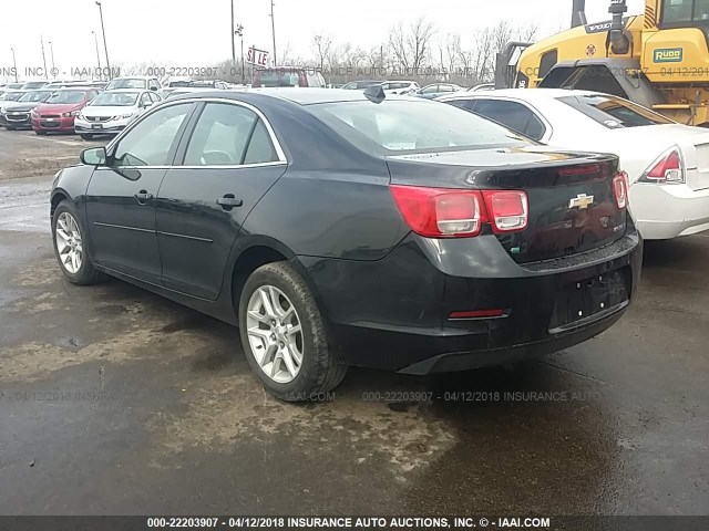 1G11C5SL8EF256500 - 2014 CHEVROLET MALIBU 1LT 黑色 照片 3