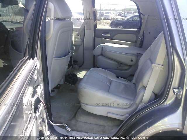 1GNFC13047R300723 - 2007 CHEVROLET TAHOE C1500 GRAY photo 8