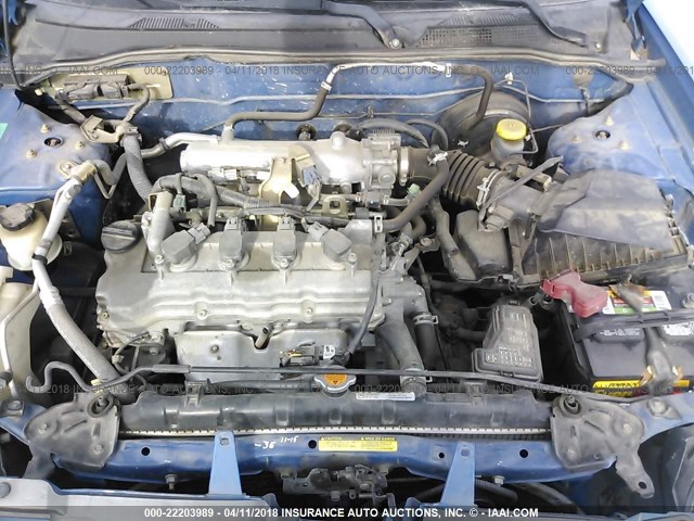 3N1CB51D96L630054 - 2006 NISSAN SENTRA 1.8/1.8S BLUE photo 10