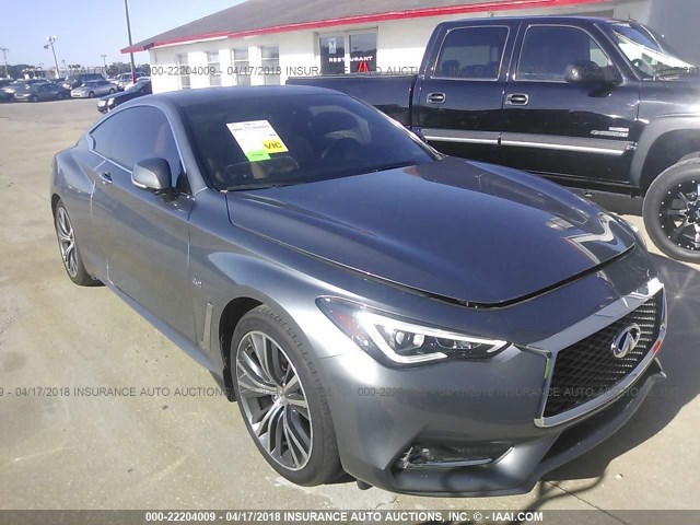 JN1CV7EK9HM110117 - 2017 INFINITI Q60 PREMIUM GRAY photo 6