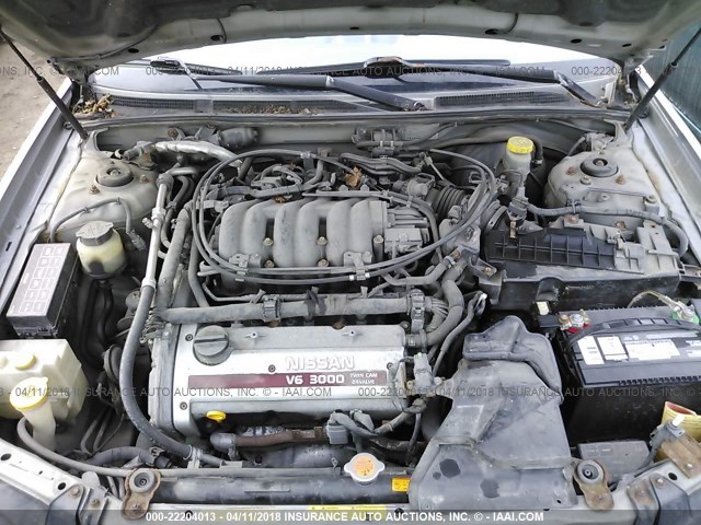 JN1CA31D4YT546844 - 2000 NISSAN MAXIMA GLE/GXE/SE GRAY photo 10