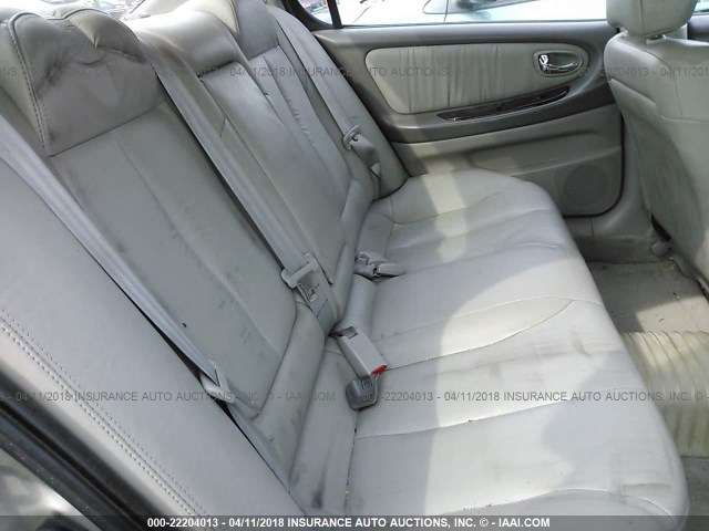 JN1CA31D4YT546844 - 2000 NISSAN MAXIMA GLE/GXE/SE GRAY photo 8