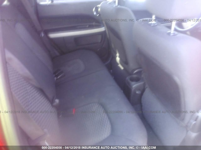 3GNDA13D58S627498 - 2008 CHEVROLET HHR LS RED photo 8