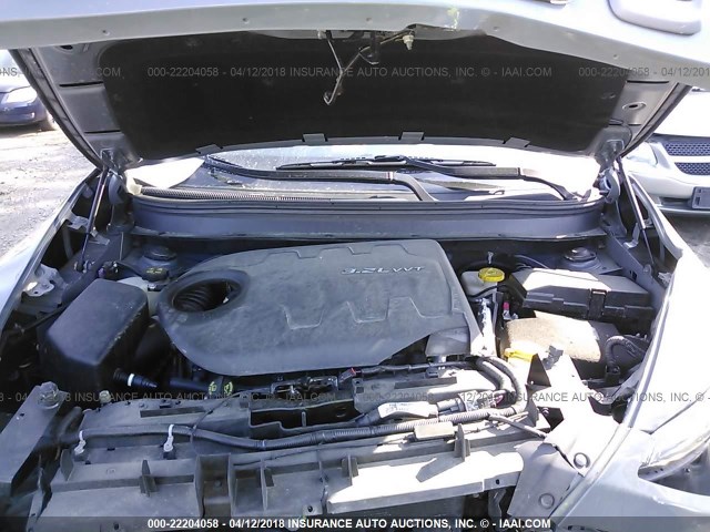 1C4PJMBS3EW134703 - 2014 JEEP CHEROKEE TRAILHAWK 灰色 照片 10