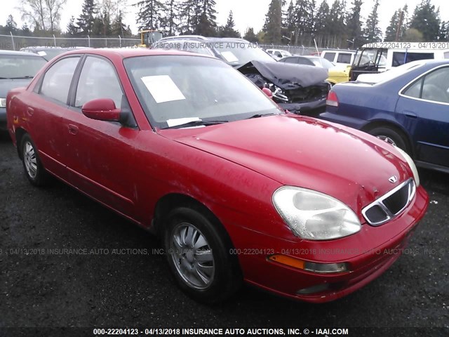 KLAJB52Z61K680331 - 2001 DAEWOO NUBIRA CDX 红色 照片 1