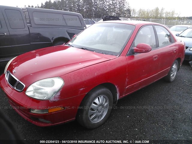 KLAJB52Z61K680331 - 2001 DAEWOO NUBIRA CDX 红色 照片 2