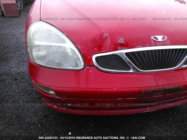KLAJB52Z61K680331 - 2001 DAEWOO NUBIRA CDX 红色 照片 6