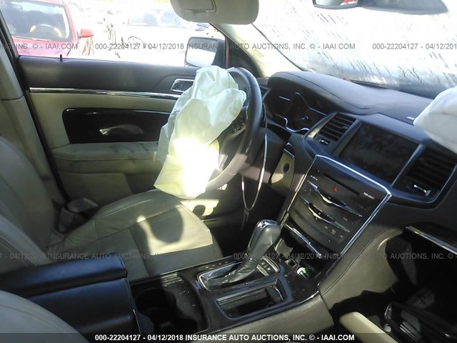 1LNHL9FT1DG606500 - 2013 LINCOLN MKS BLACK photo 5