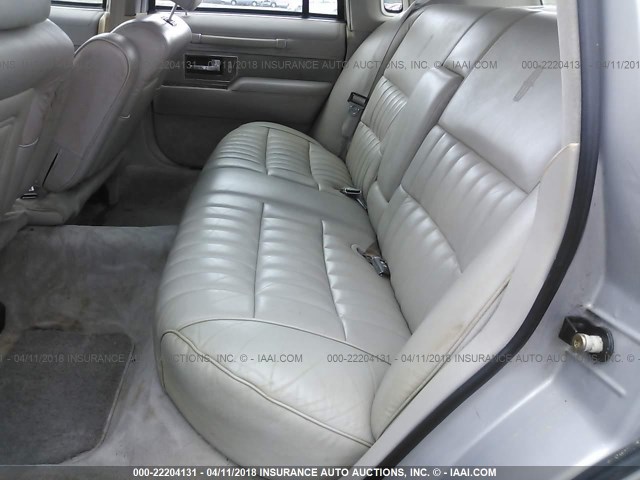 1LNCM81W5MY721808 - 1991 LINCOLN TOWN CAR EXECUTIVE SILVER photo 8