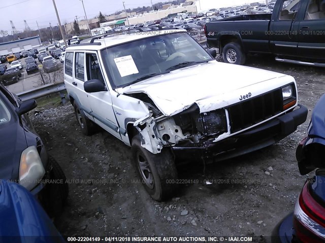 1J4FJ68S9WL269017 - 1998 JEEP CHEROKEE SPORT/CLASSIC თეთრი ფოტო 1