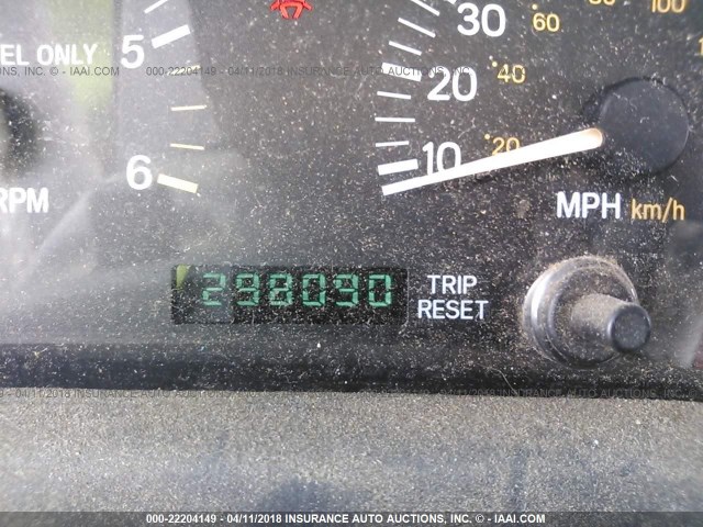 1J4FJ68S9WL269017 - 1998 JEEP CHEROKEE SPORT/CLASSIC თეთრი ფოტო 7