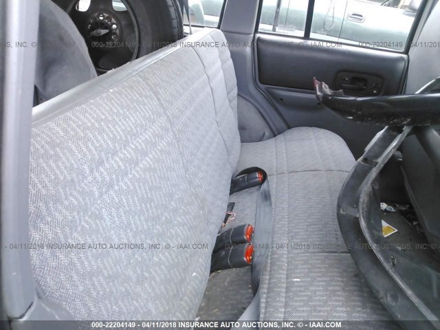 1J4FJ68S9WL269017 - 1998 JEEP CHEROKEE SPORT/CLASSIC თეთრი ფოტო 8
