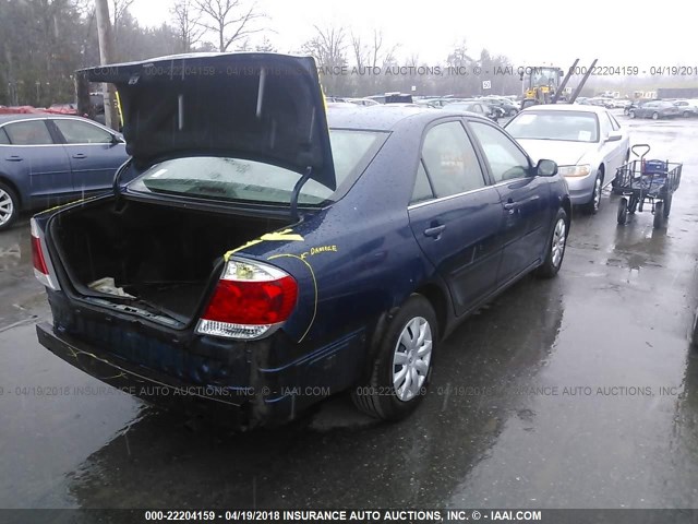 4T1BE32K16U119523 - 2006 TOYOTA CAMRY LE/XLE/SE ლურჯი ფოტო 4