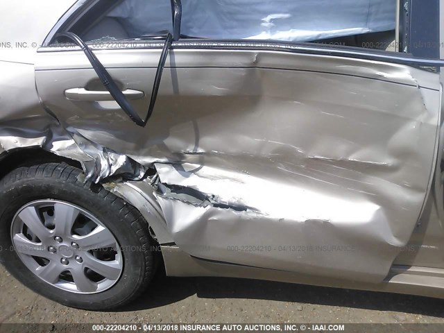 4T1BE46K29U385394 - 2009 TOYOTA CAMRY SE/LE/XLE TAN photo 6