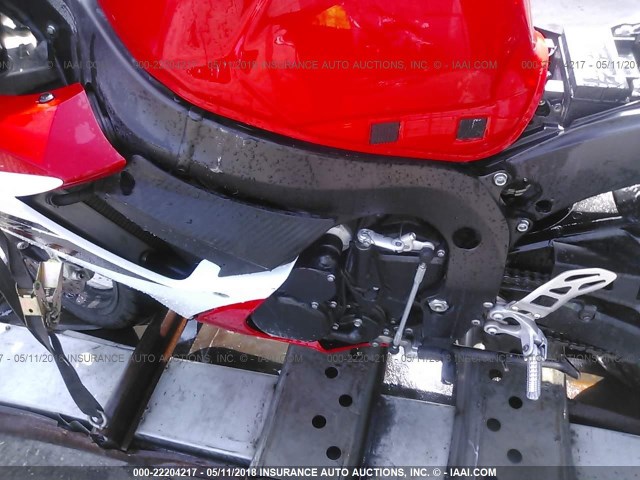 JS1GN7FA6D2100813 - 2013 SUZUKI GSX-R600 RED photo 9