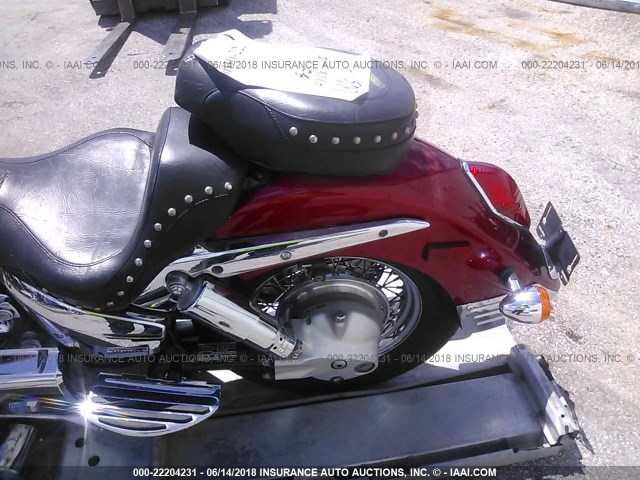 1HFSC52024A103016 - 2004 HONDA VT1300 S MAROON photo 6