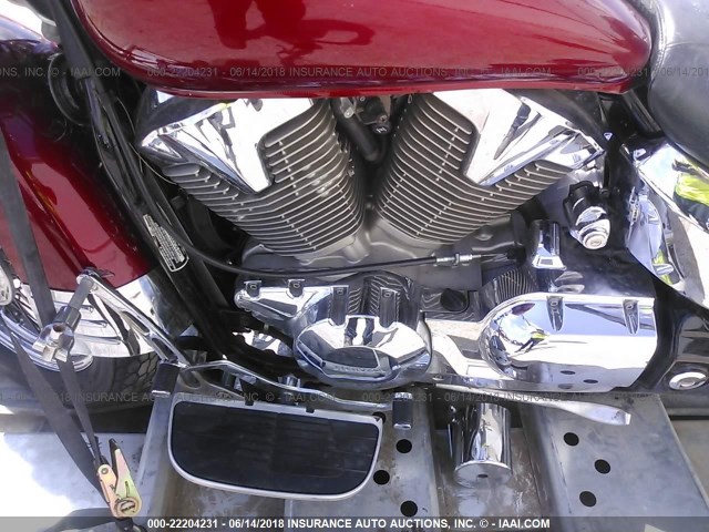 1HFSC52024A103016 - 2004 HONDA VT1300 S MAROON photo 9