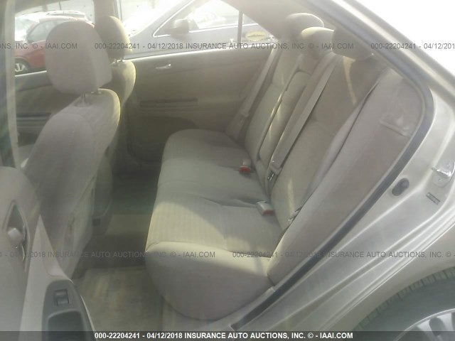 4T1BF32KX5U109911 - 2005 TOYOTA CAMRY LE/XLE/SE TAN photo 8