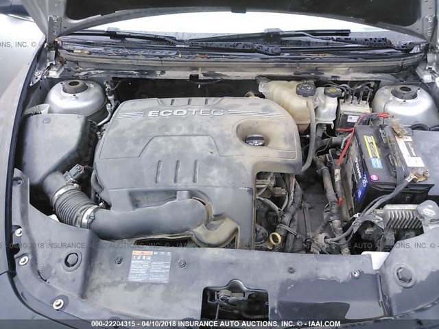 1G1ZA5E05AF283979 - 2010 CHEVROLET MALIBU LS 银色 照片 10