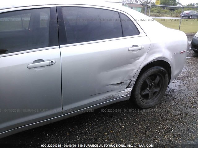 1G1ZA5E05AF283979 - 2010 CHEVROLET MALIBU LS 银色 照片 6