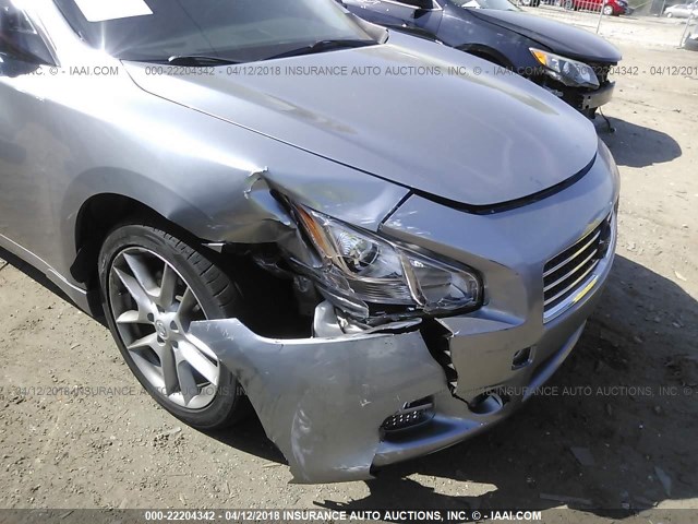 1N4AA51E49C846948 - 2009 NISSAN MAXIMA S/SV GRAY photo 6