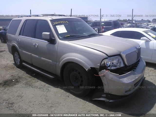 5LMFU27536LJ06258 - 2006 LINCOLN NAVIGATOR BEIGE photo 1